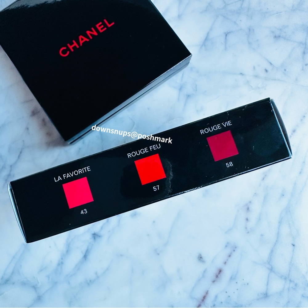 Chanel Limited Edition Luminous Matte Lip Colour Trio Set - Picture 6 of 7